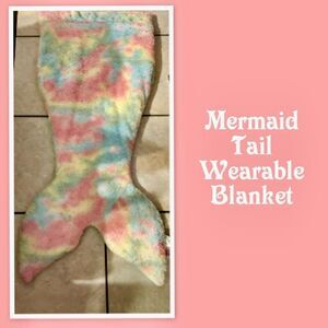 Wearable Fluffy Mermaid Tail Wearable Blanket ~ Limited Too